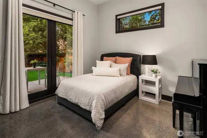 Bedroom 4, Main floor guest suite