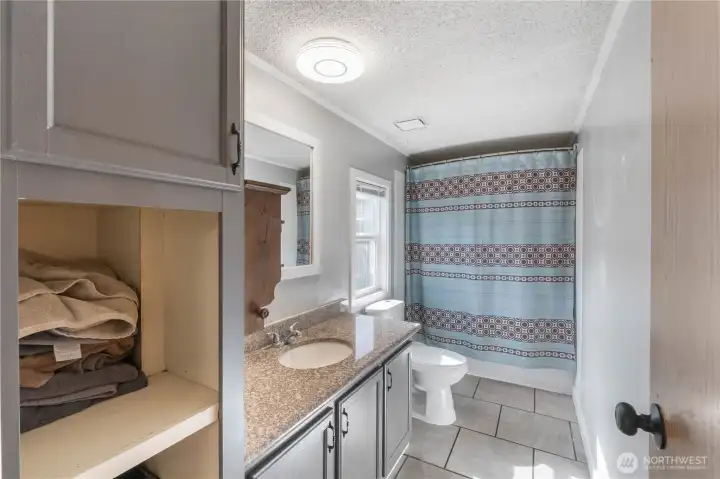 Primary bathroom.