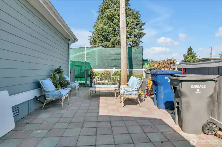 Back Patio.
