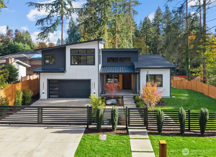 Gated entry with second gate and drive for RV/ additional parking