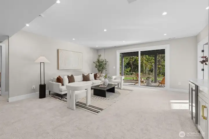 Lower-level Family/Rec room