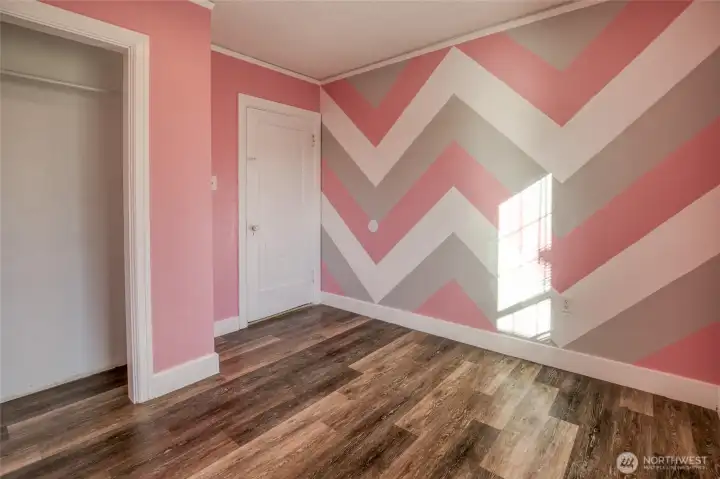 Downstairs bedroom to the left