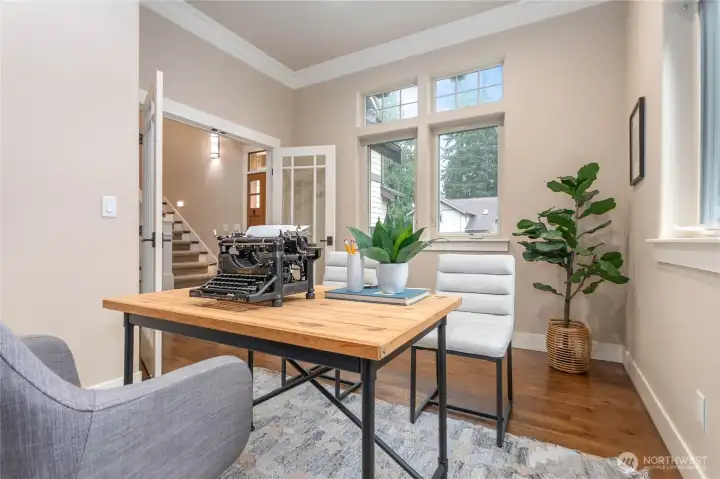 Main floor office