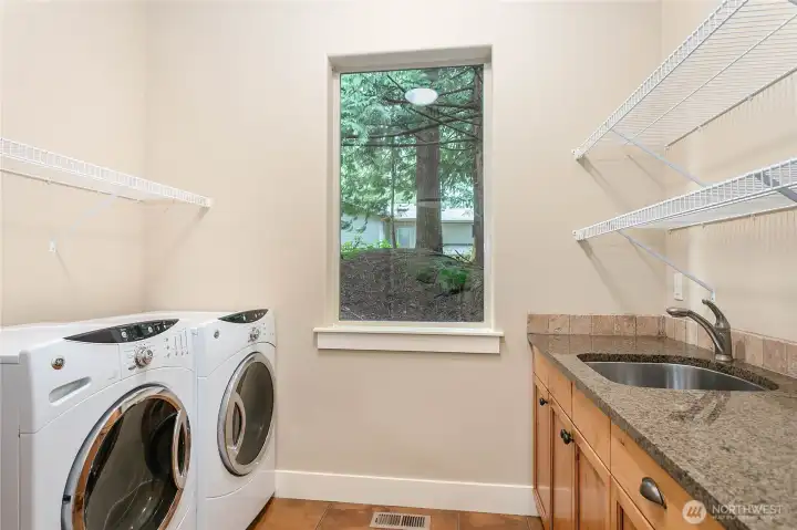 Main floor laundry