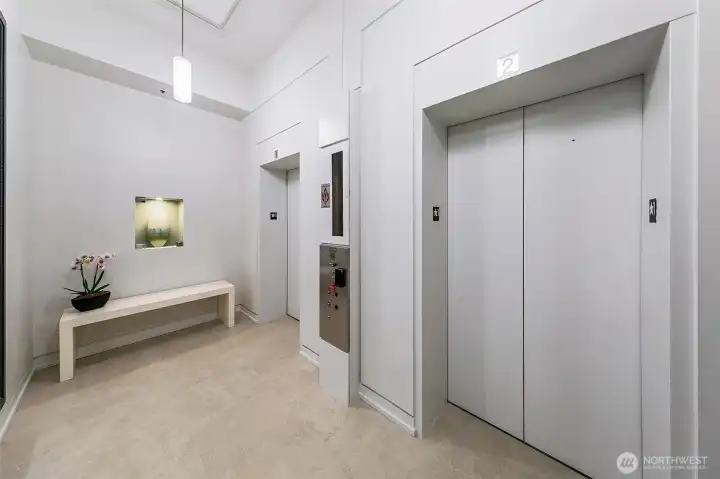 98 Union offers a secured lobby, concierge, and secured elevator access.