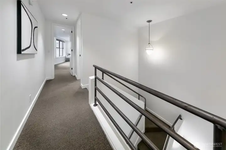 Freshly painted walls ready for your art!