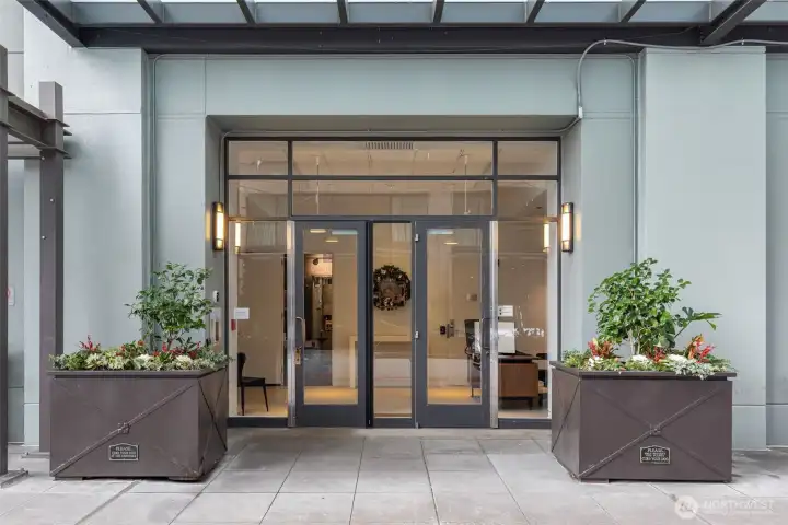 Lobby exterior