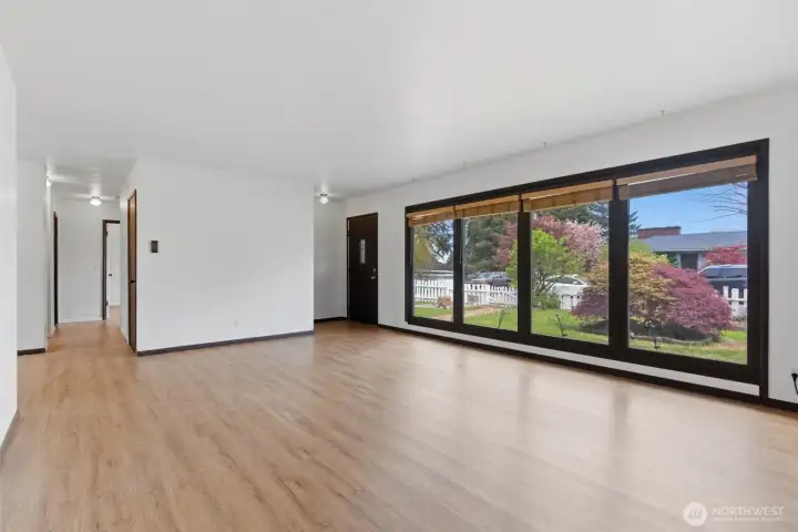 Living And Hallway down to the Bedrooms.