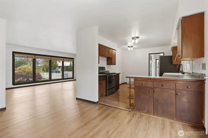 View from Dining Area.