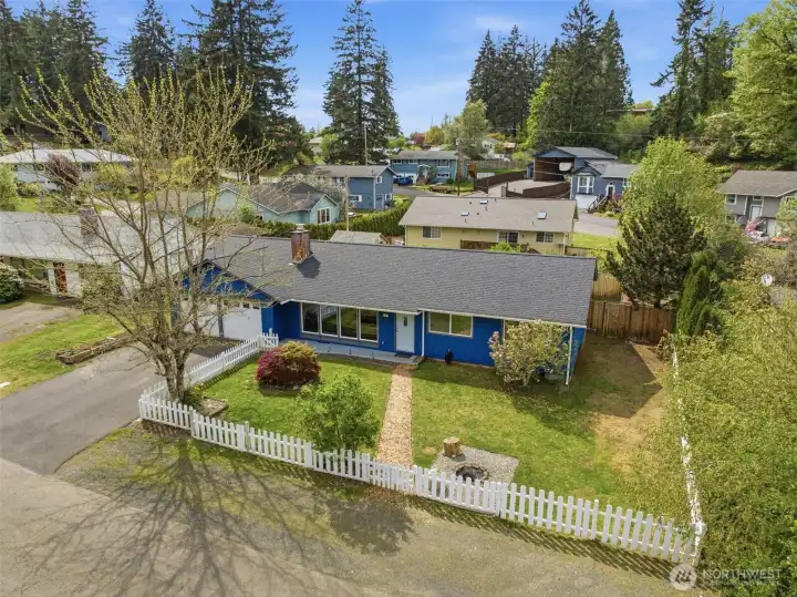 Front of the Residence.