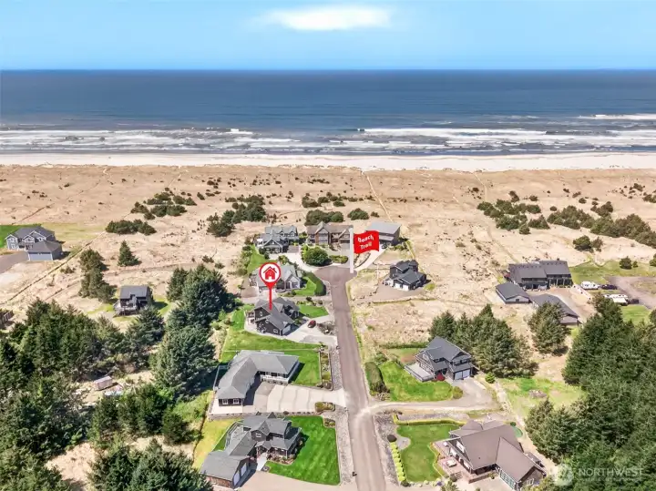 Easy Walk to the Ocean!