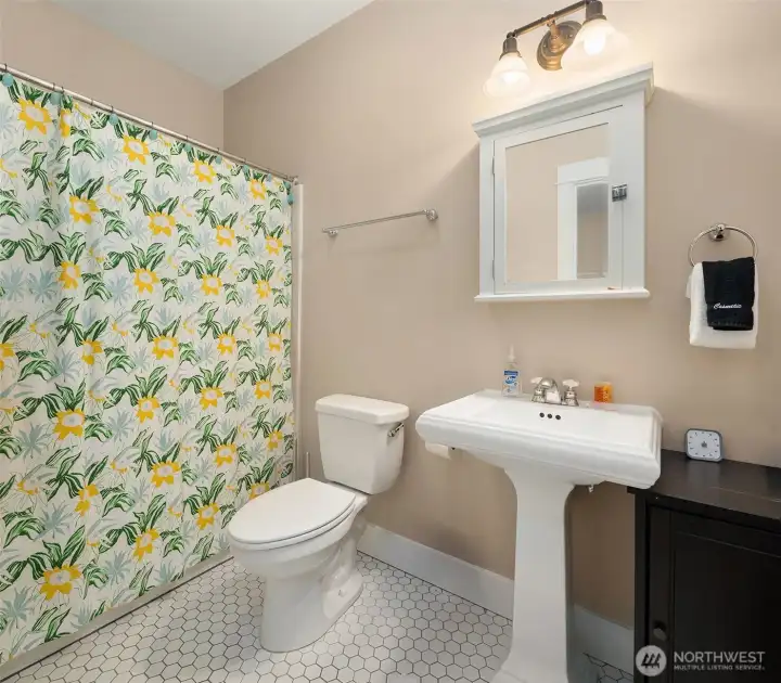 Upstairs full bath Upstairs full bath
