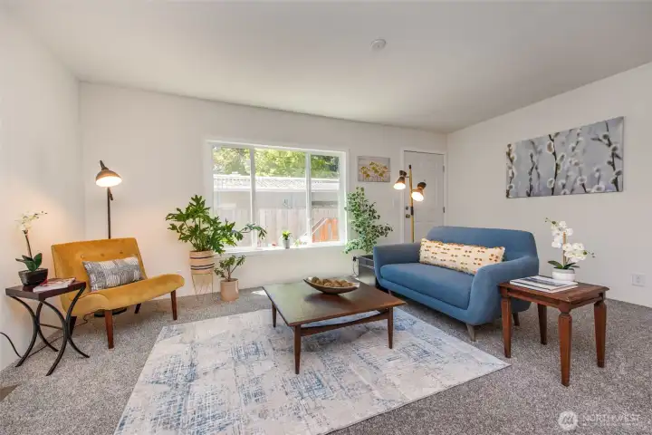 spacious living area spacious living area