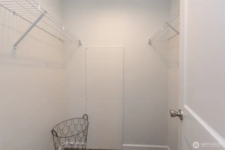 Large closet in primary bathroom Large closet in primary bathroom