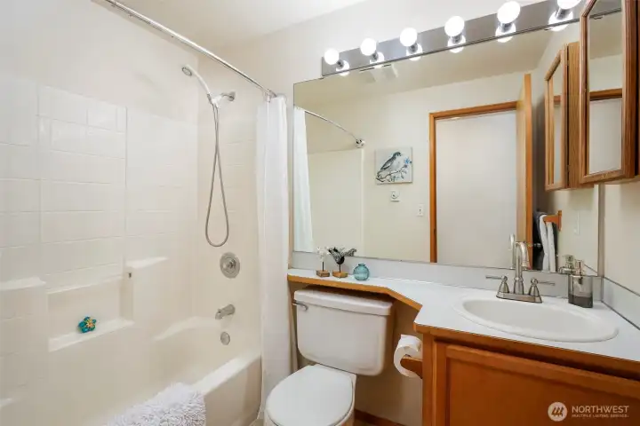 Second full bath.