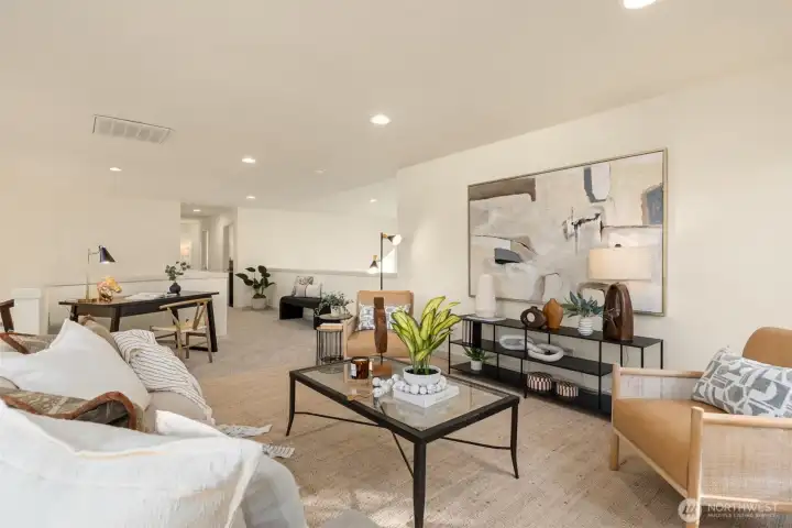 A different look at the large upper level bonus room- so many options! A different look at the large upper level bonus room- so many options!