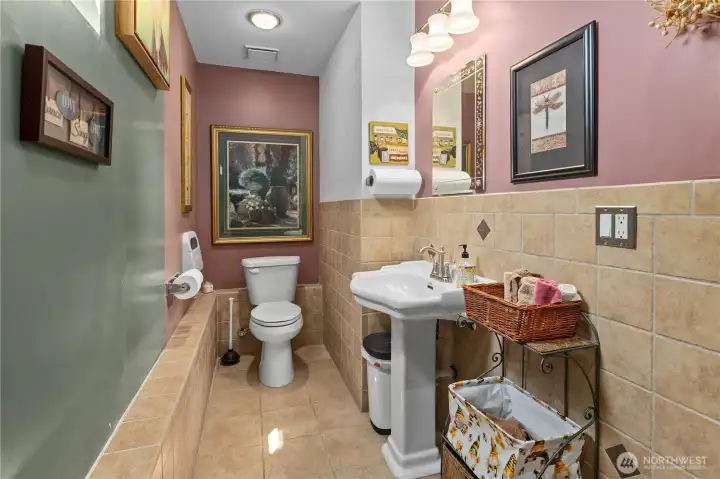 Half-bath down. Half-bath down.