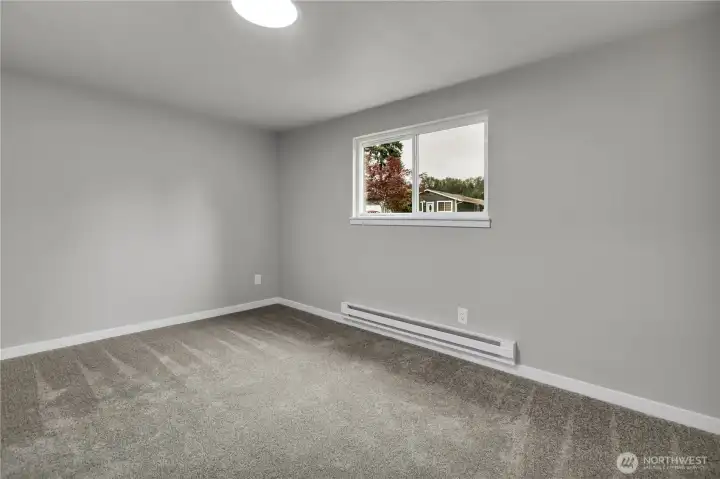 Bedroom 2 is large