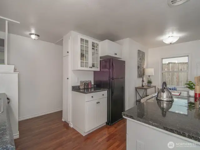 Kitchen detail with new counter tops