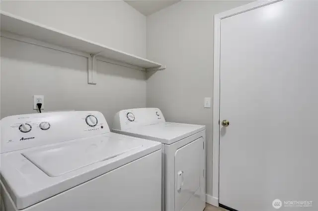 Washer and Dryer Included