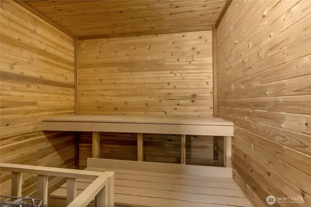 Built In Sauna