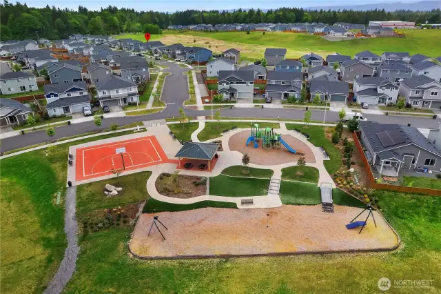 Community park is just seconds from your home!