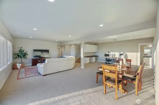 All the space needed for game nights.