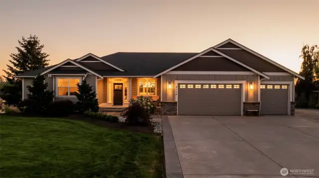 Sunsets are not to be missed at this Home!