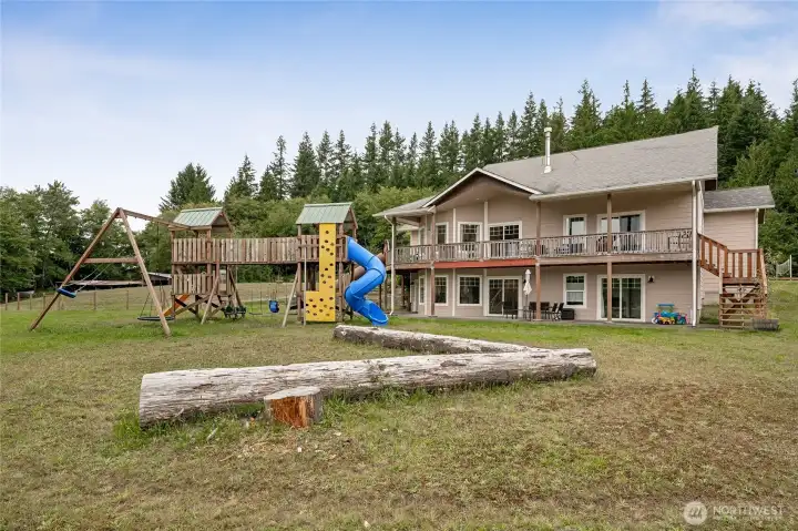 Outdoor play area