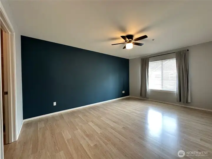 Primary bedroom, open slate!