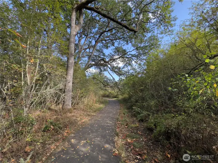 Enjoy the beautiful trails just behind the complex