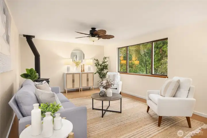 Open-concept floor plan for today's modern living.