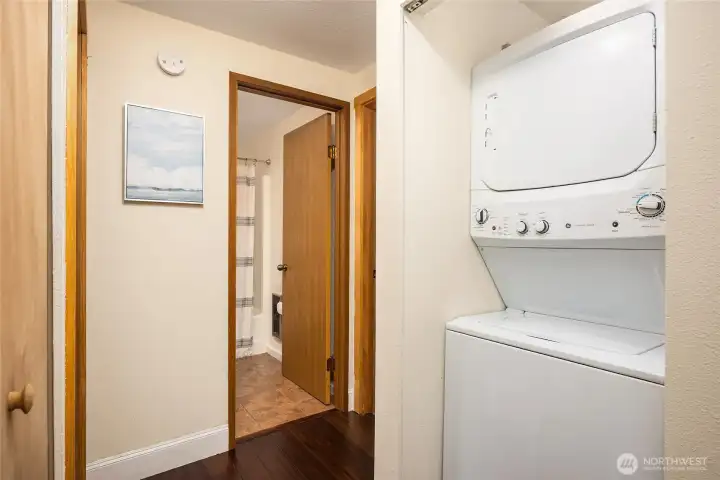 Convenient laundry location between Bedrooms 2 & 3