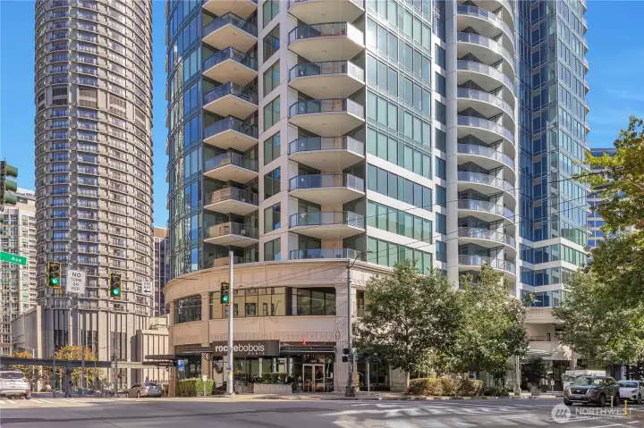 The elegant Escala, one of Seattle’s most prestigious luxury condominium buildings