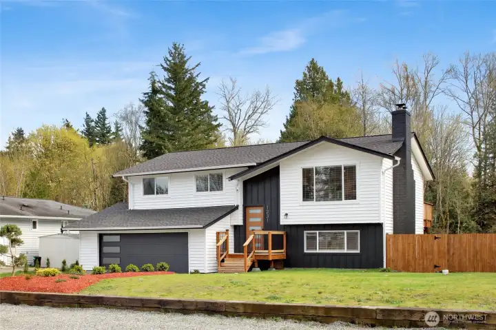 Gorgeous 4 bd. 2 ba. fully remodeled home with modern updates and inviting curb appeal!