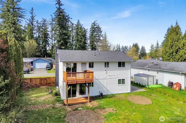 Dining room / kitchen  balcony offering a peaceful spot to enjoy morning coffee and nature views