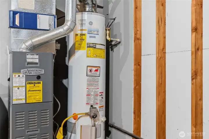 Gas Hot water and Furnace, this way you can add a gas heat pump, Gas Grill and gas Stove or fireplace?