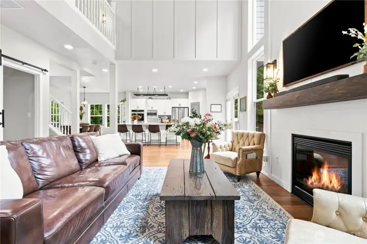 Open concept living/ kitchen/ dining Open concept living/ kitchen/ dining