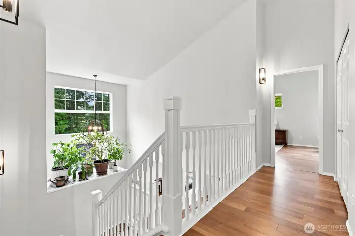 Stairwell with sweet natural light Stairwell with sweet natural light
