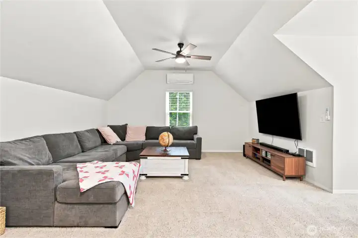 Upper level bonus room..big enough for everything! Upper level bonus room..big enough for everything!