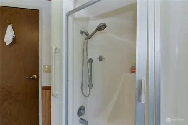 Oversized shower