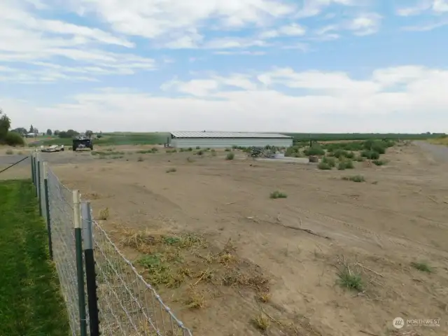 Back field looking East and South