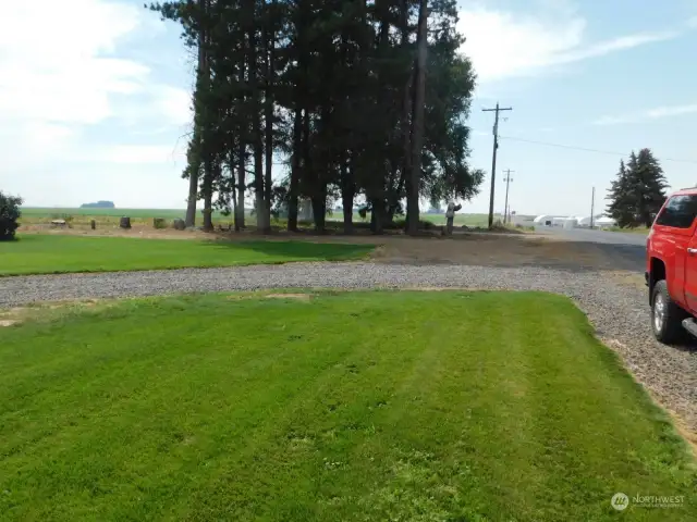 Looking west down rd 3