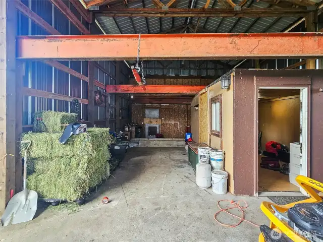 hay storage, office, or shop