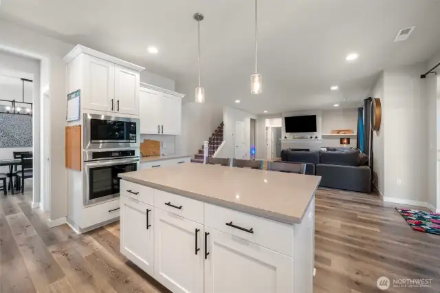 kitchen/Family Room - Island