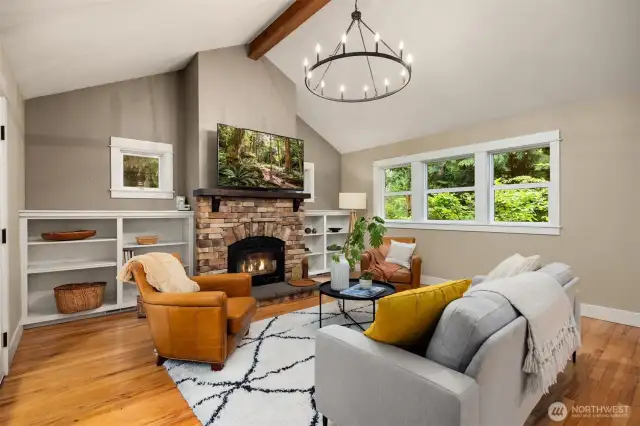 Family Room off the Grand Kitchen