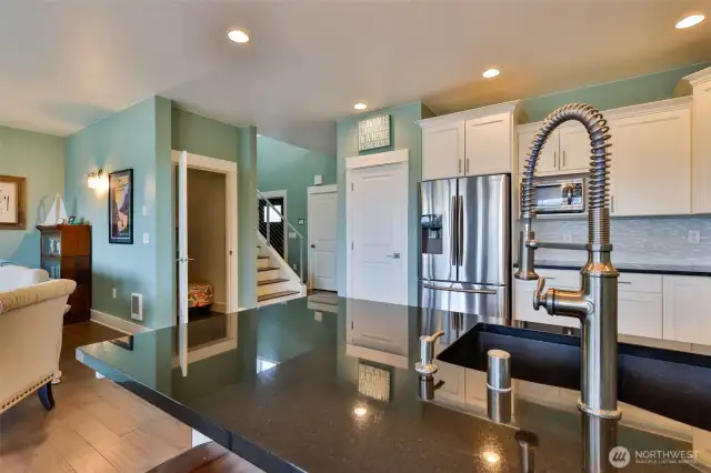 Granite eating bar