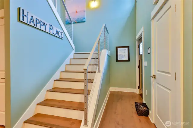 Stylish open railing