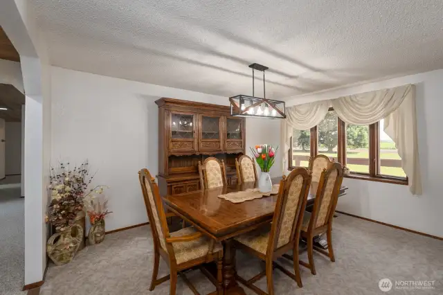 Dining Room with wet bar