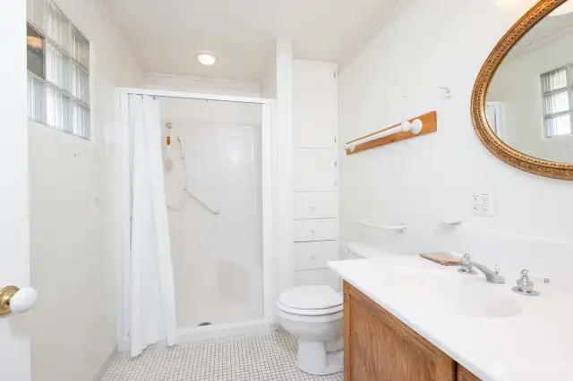 3/4 bath on the main level